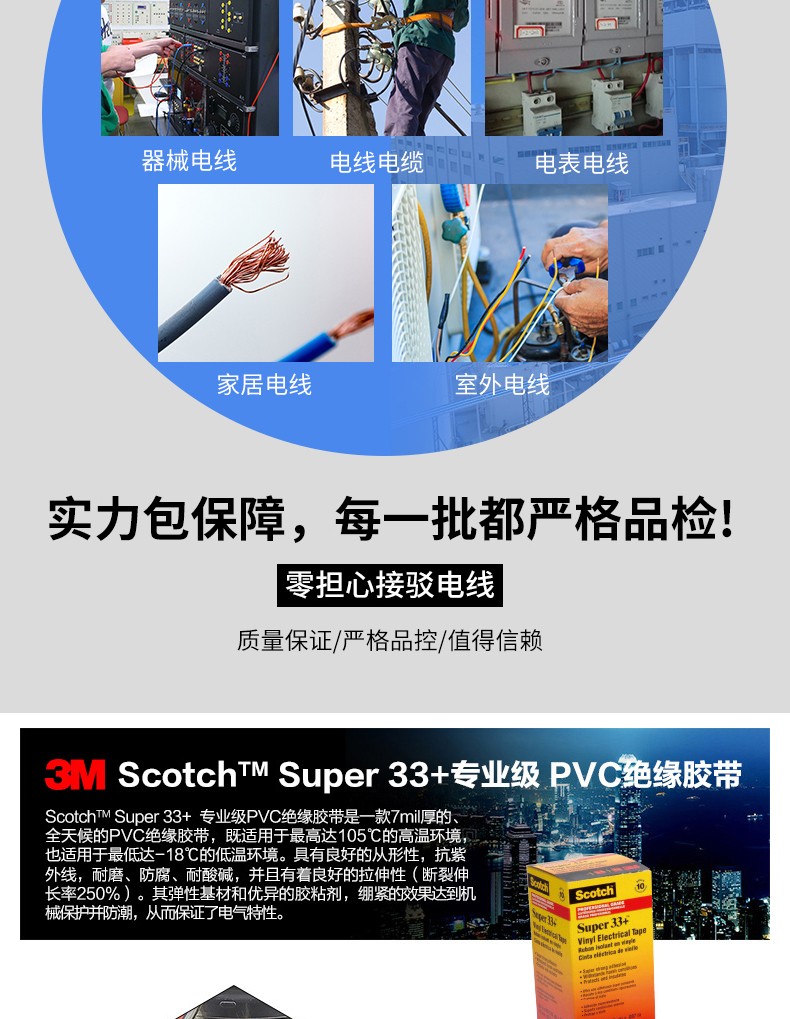 3M33+特優型電氣絕緣膠帶圖片5