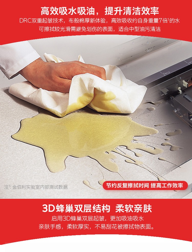 金佰利05007A（舊型號(hào)05007） WYPALL* L40工業(yè)擦拭紙圖片4