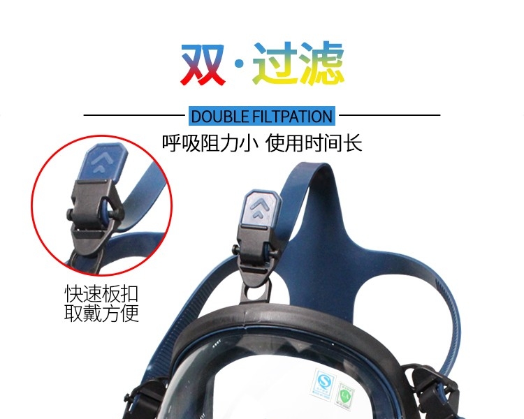 思創(chuàng)ST-S100X-3橡膠全面罩防毒面具圖片7