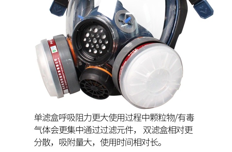 思創(chuàng)ST-S100X-3橡膠全面罩防毒面具圖片8