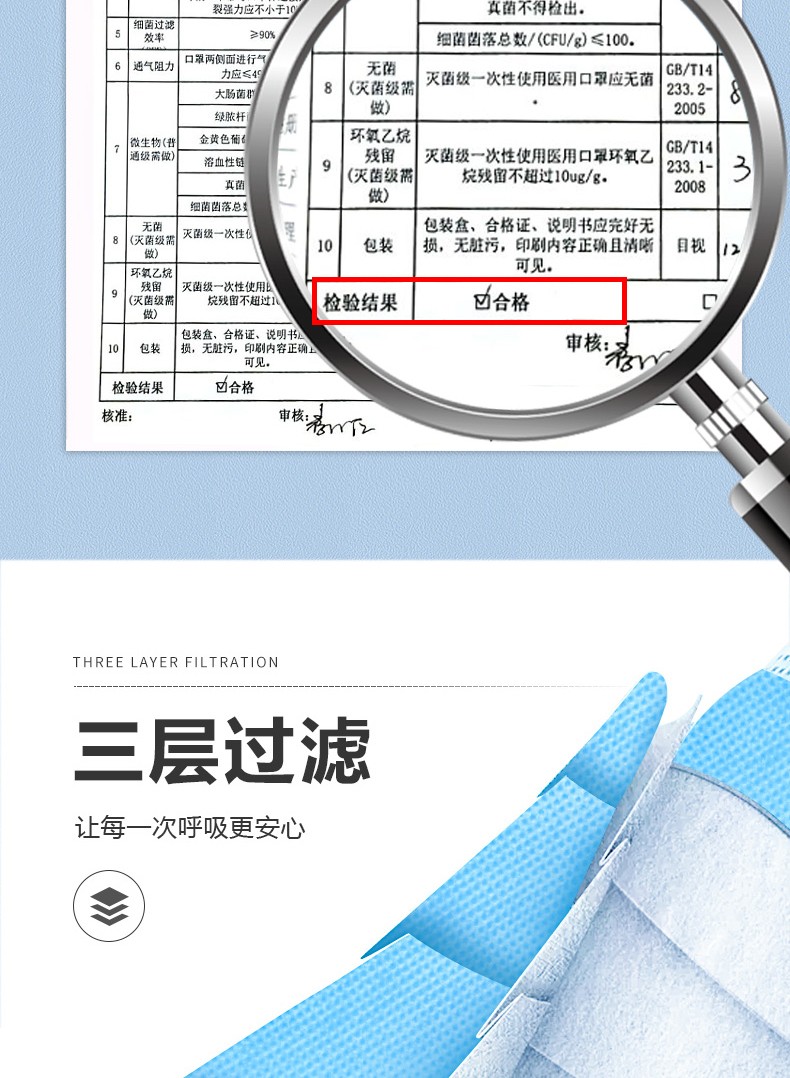 可孚一次性外科醫(yī)用口罩圖片6