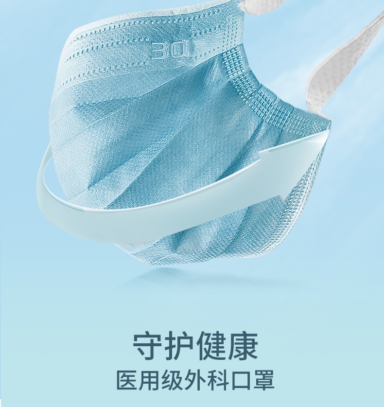 三奇一次性醫用外科口罩圖片6
