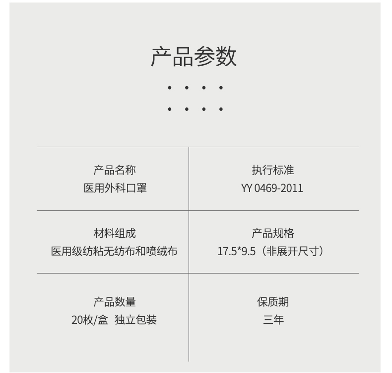 三奇一次性醫用外科口罩圖片17