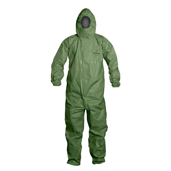 Dupont杜邦Tychem2000 SFR帶帽連體防護服QS127T GR圖片1