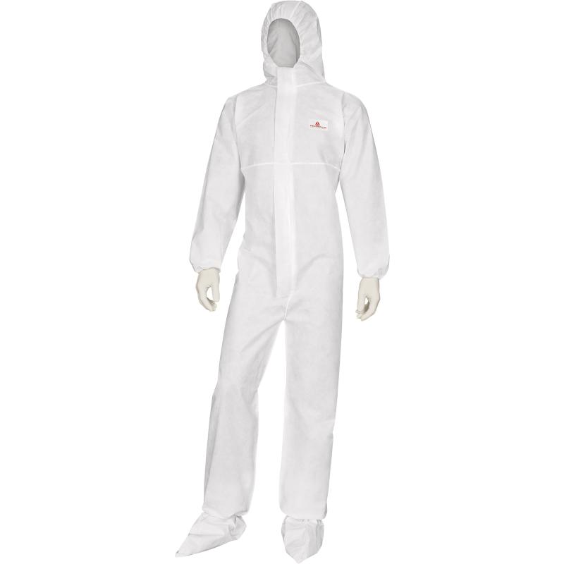 代爾塔406223限次性連體阻燃防靜電防化服圖片