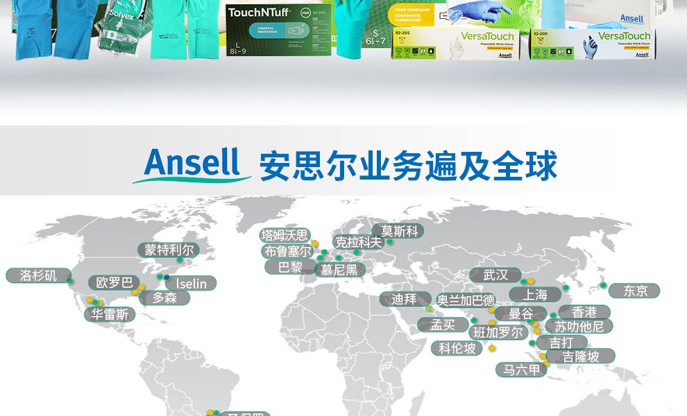 Ansell安思爾93-250TouchNTuff丁腈手套圖2