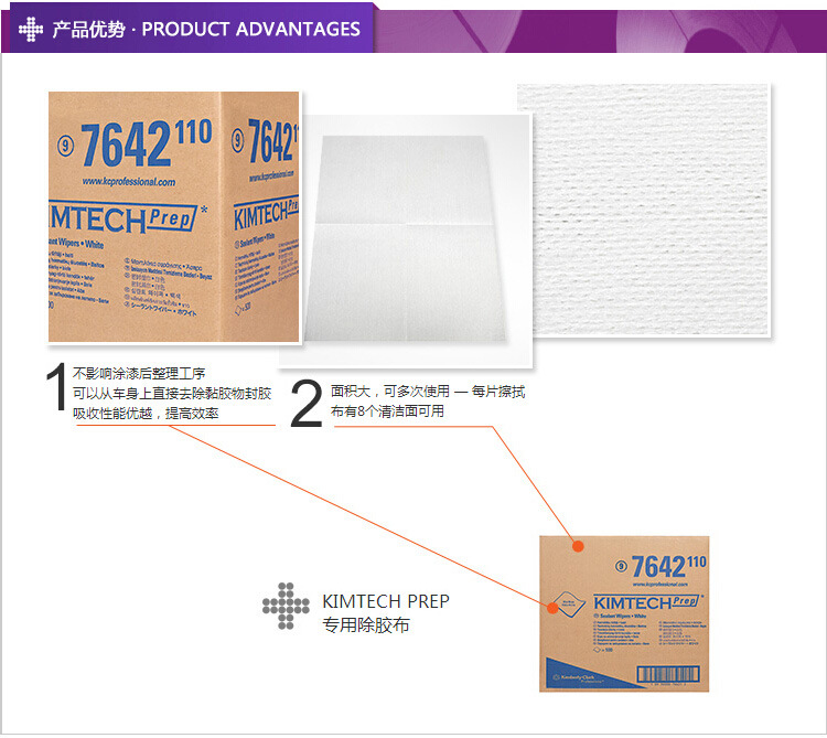 金佰利76421專用除膠布圖3