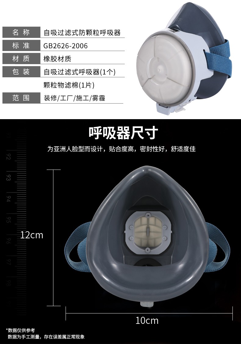 唐豐TF-0702防塵面具圖4