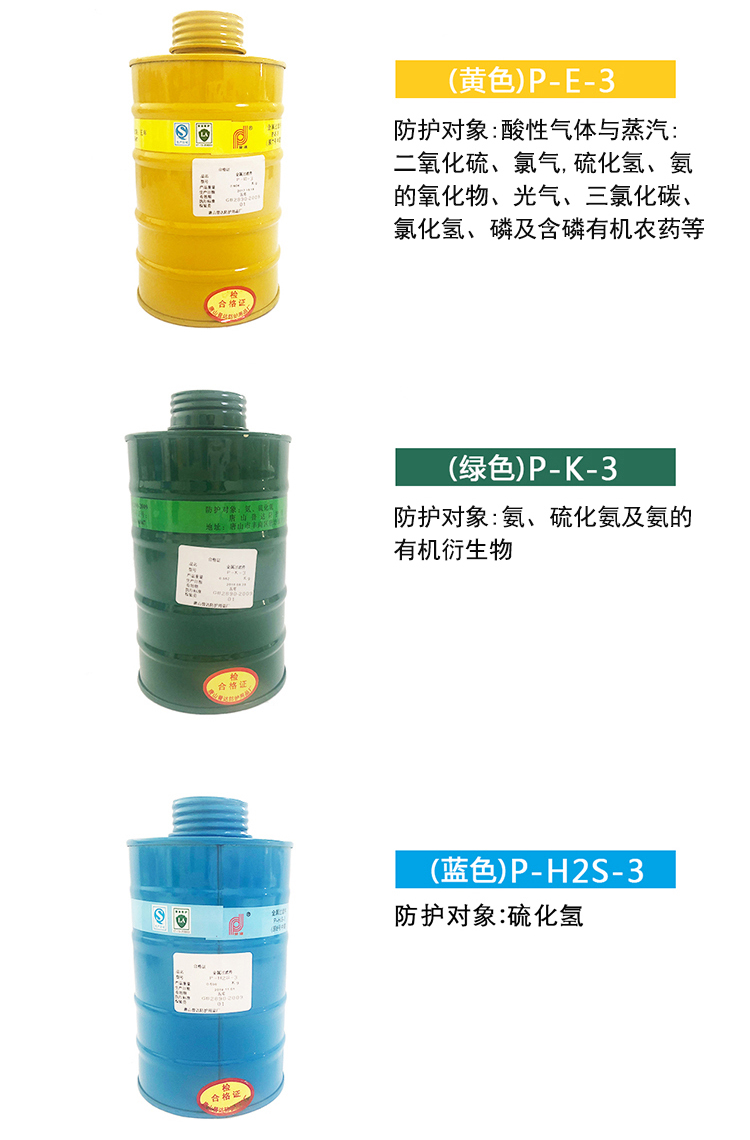 普達P-CO-3 5號濾毒罐圖3
