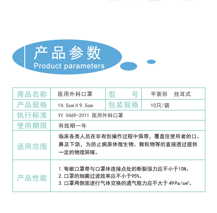 海迪科醫(yī)用外科兒童口罩圖片4