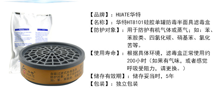 華特HT8101濾毒盒圖片