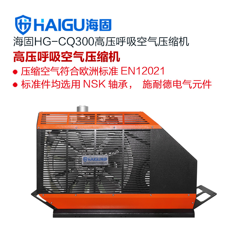 海固HG-CQ300高壓呼吸空氣壓縮機 正壓式空氣呼吸器充氣泵圖片1