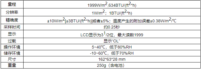 華盛昌DT-1307太陽能照度計圖片2