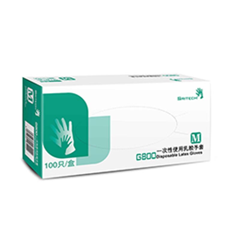 施?？礢RITECH G800天然乳膠一次性手套圖片