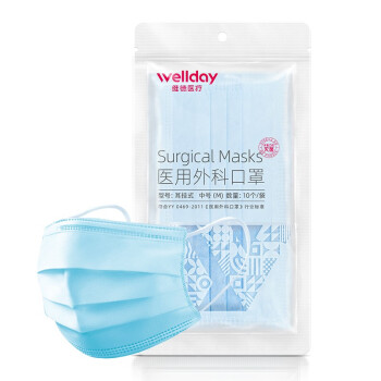 維德醫療一次性醫用外科口罩圖片1