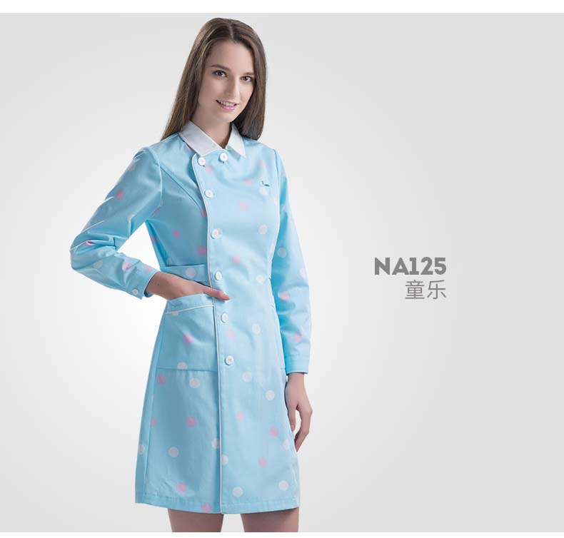 樂倍康NA152長(zhǎng)袖護(hù)士裙圖片1