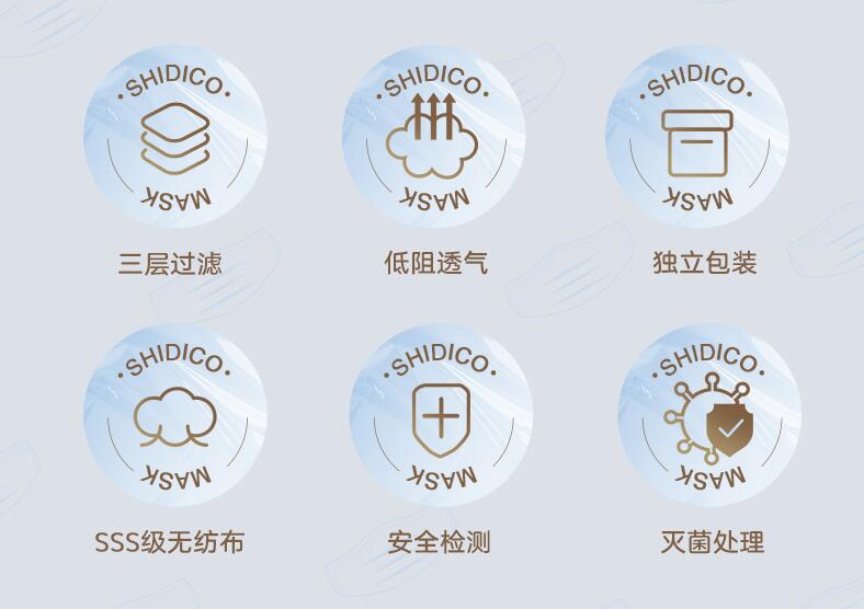 史迪克滅菌級兒童醫用外科口罩圖片1