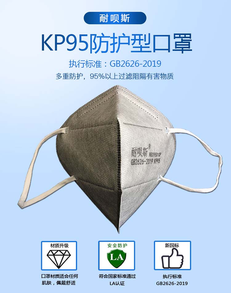 耐唄斯NBS9501CP耳帶式防塵口罩圖片1