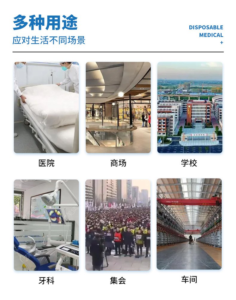 亞都一次性無菌醫(yī)用外科口罩10只裝使用領(lǐng)域