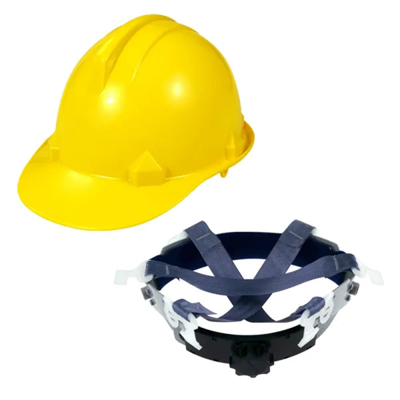 藍鷹HR36YE黃色電工專用ABS安全帽圖片3