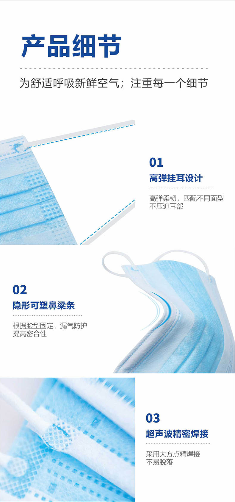 祥森耳掛式滅菌級醫用外科口罩