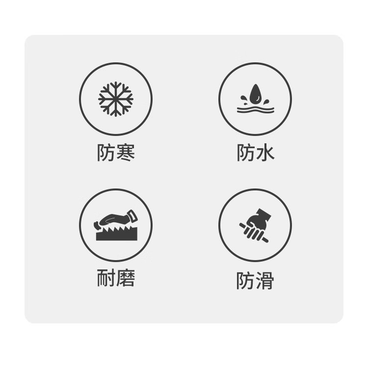 恒輝LKX970防滑耐磨耐低溫手套圖片2