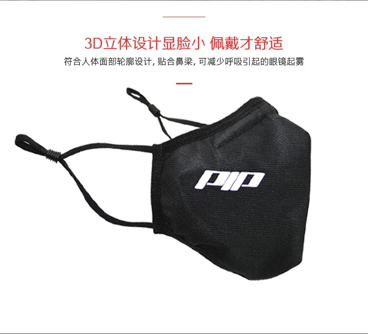 PIP 393-FCX10折疊耳帶式可水洗防塵口罩圖片6