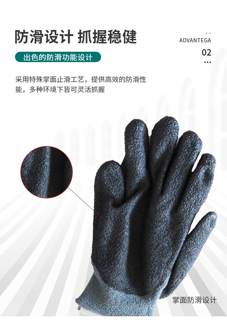3M舒適型防滑耐磨手套保暖型7