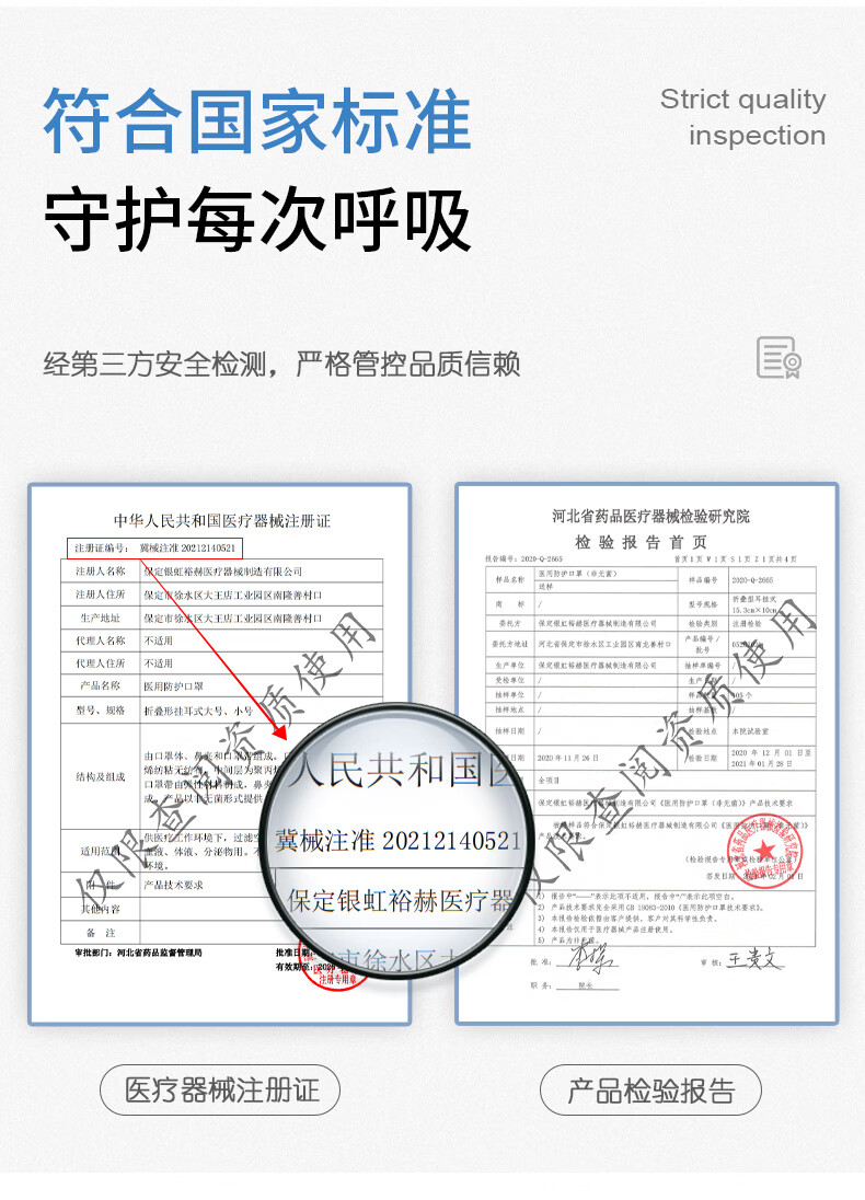 塞莫詩FMN9501折疊耳帶式醫用防護口罩圖片4
