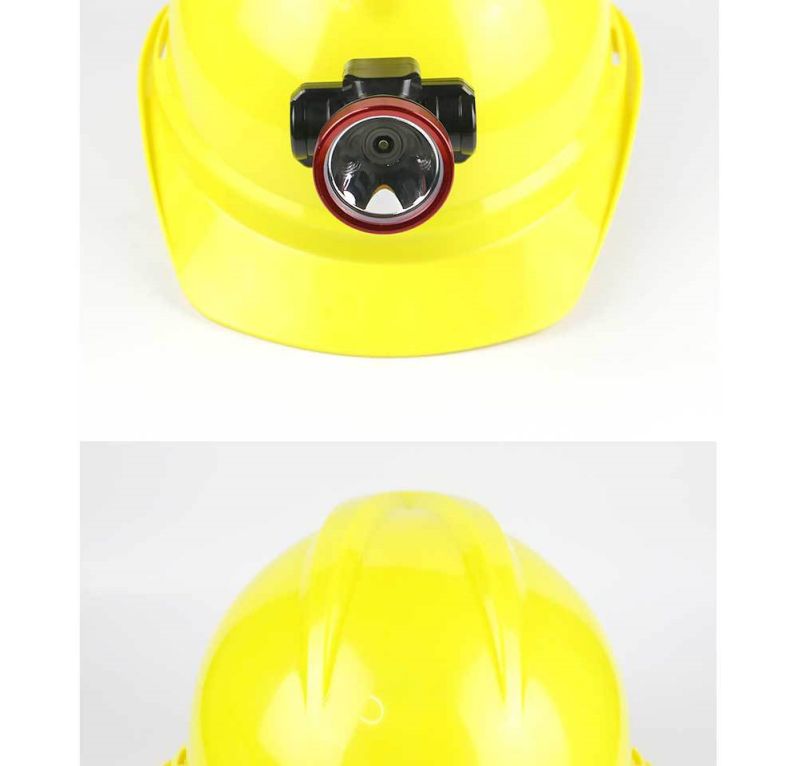 漢盾HD-HT14 ABS透氣型帶礦燈安全帽10