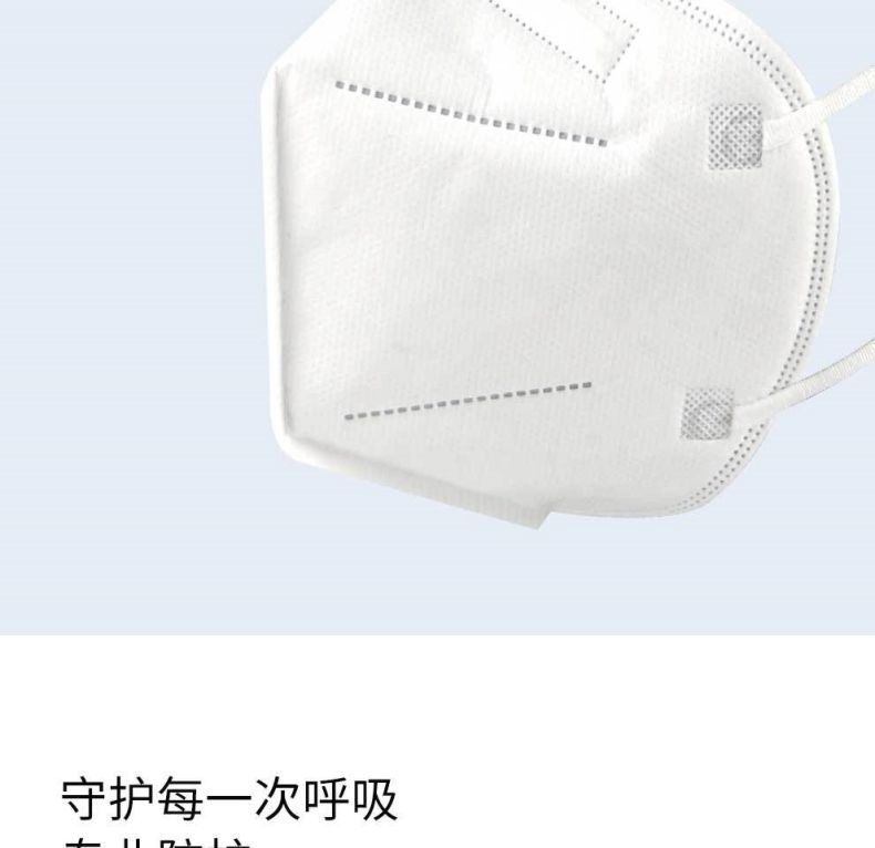 漢盾HD9131耳帶式折疊醫用防護口罩3