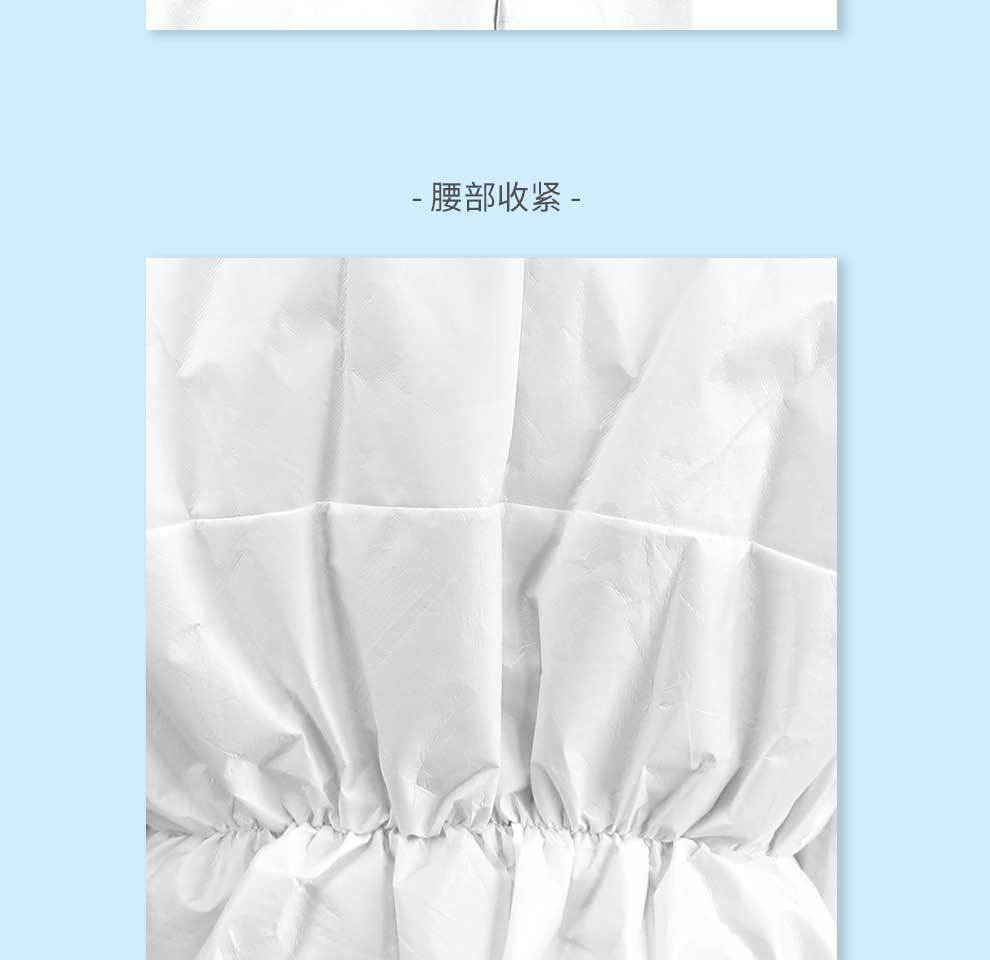 漢盾HD-BP616帶帽連體式限次使用工業防護服6