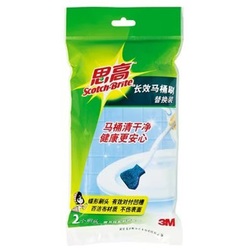 3M 7802思高長效馬桶刷刷頭1