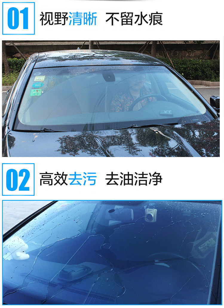 3M PN7018專業疏水型玻璃水0度4