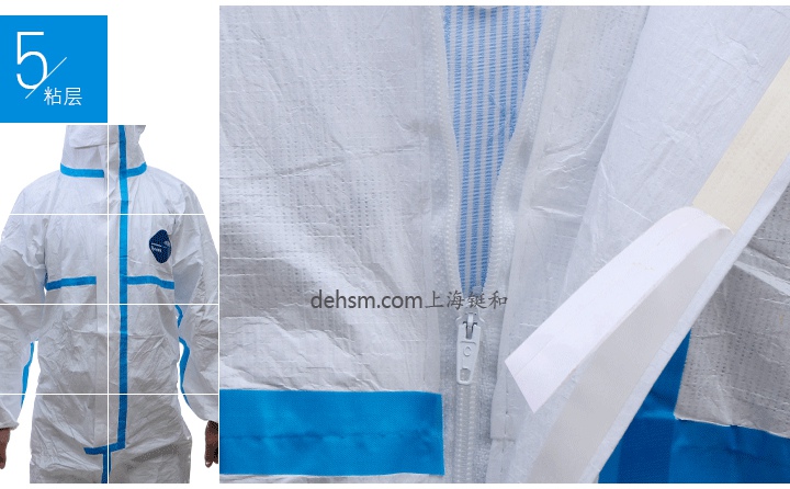 杜邦Tyvek1422A醫用防護服雙層門禁設計