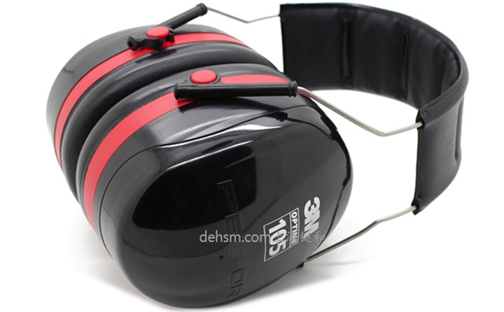 3M H10A頭戴式防噪音耳罩圖片側面