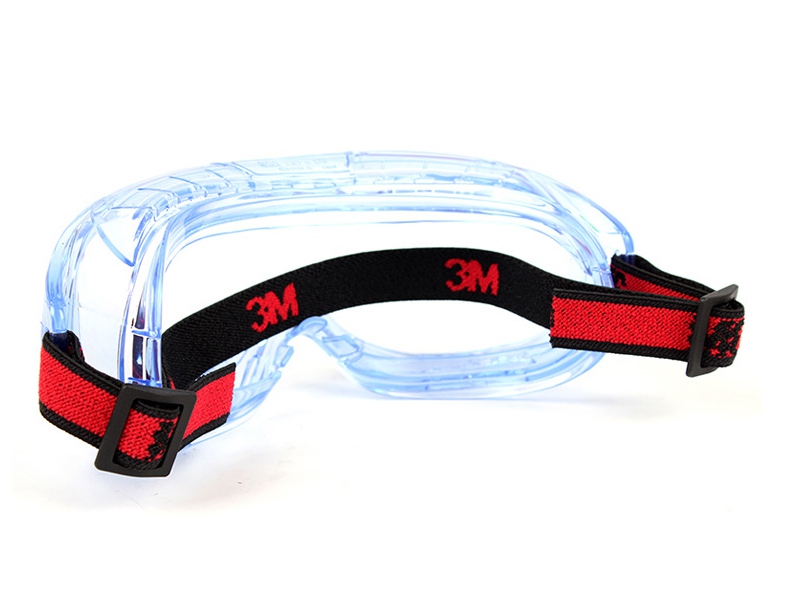 3M1623AF防霧防化防護眼鏡圖片-背面