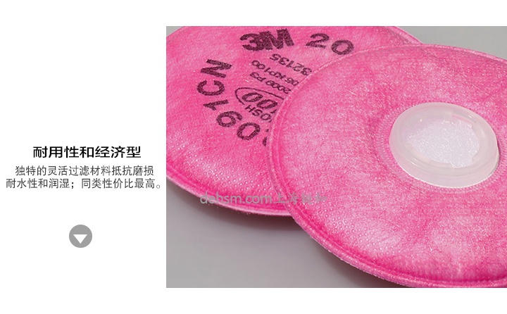 3M2091CN P100/KP100濾棉耐用性和經(jīng)濟型