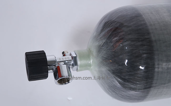 9L空氣呼吸器復合碳纖氣瓶圖片-局部