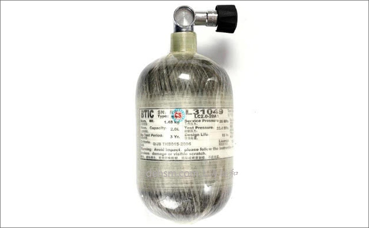 德爾格BG4 V氧氣呼吸器氣瓶圖片