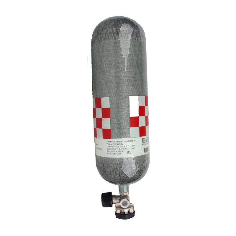 霍尼韋爾BC1890527L 9.0L自鎖帶表空氣呼吸器氣瓶圖3