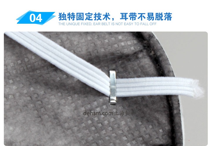 3M8247R95有機蒸氣異味及顆粒物防護口罩頭帶獨特固定技術